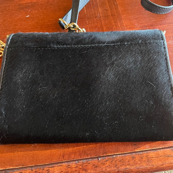 Michael Kors Black Crossbody Bag with Gold Accents - Picture 2 of 4